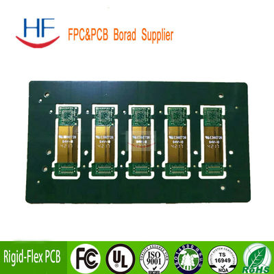 Rigid Flex Polyimide HDI PCB fabricage High TG Immersion Gold